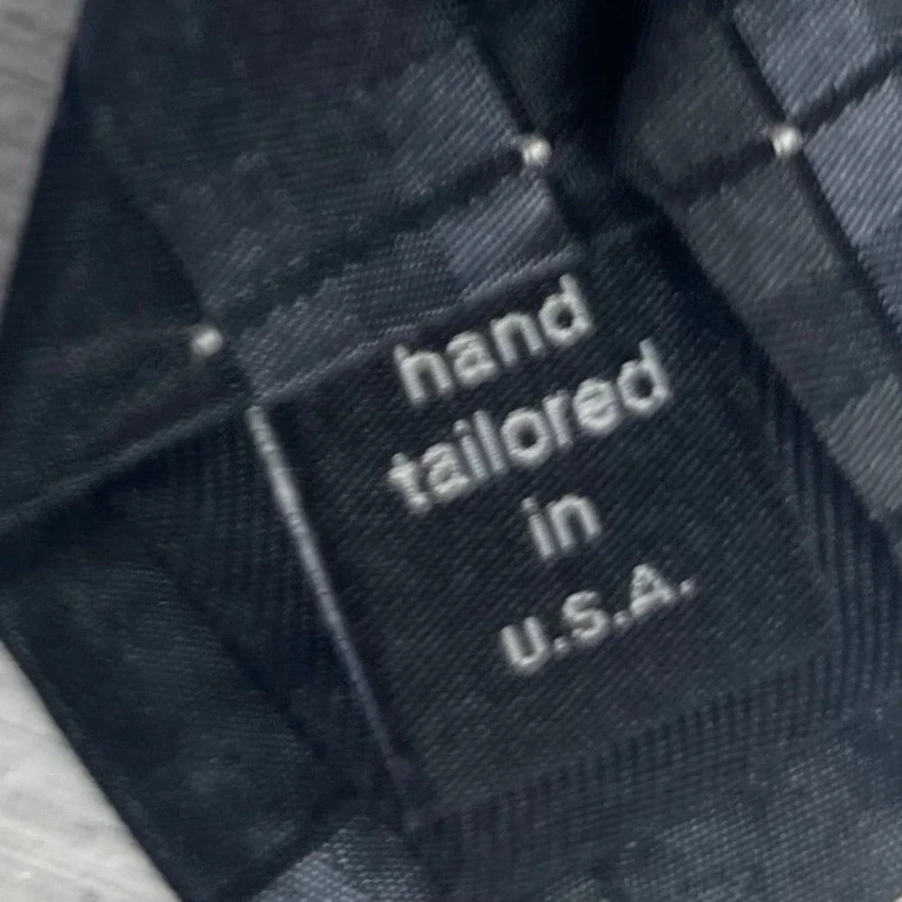 Murano Mens Black Checkered Hand Tailored Silk Blend Necktie Made in USA